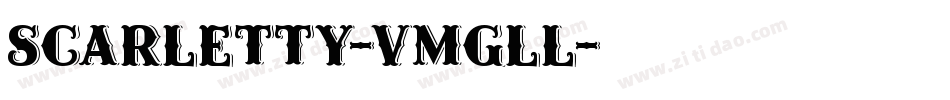 Scarletty-vmglL字体转换