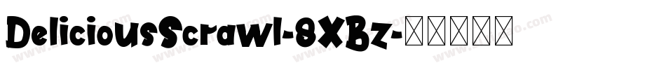DeliciousScrawl-8XBz字体转换