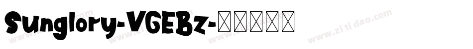 Sunglory-VGEBz字体转换