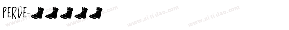 Perde字体转换