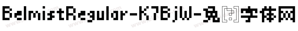 BelmistRegular-K7BjW字体转换