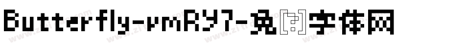 Butterfly-vmRY7字体转换