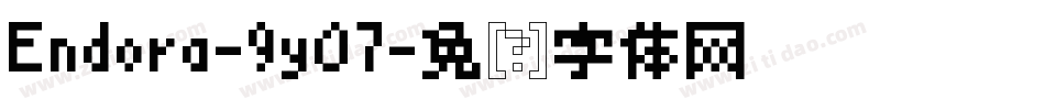 Endora-9yO7字体转换