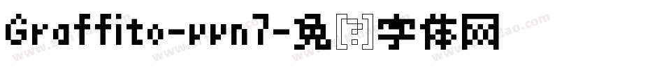 Graffito-vvn7字体转换