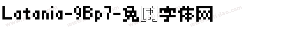 Latania-9Bp7字体转换