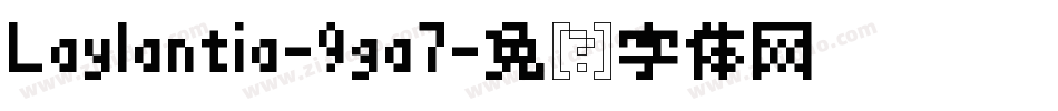 Laylantia-9ga7字体转换