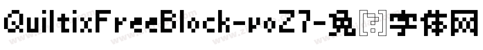 QuiltixFreeBlock-voZ7字体转换