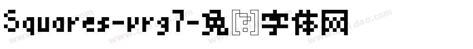 Squares-vrg7字体转换