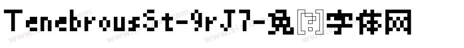 TenebrousSt-9rJ7字体转换