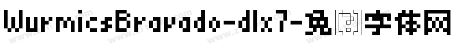 WurmicsBravado-dlx7字体转换