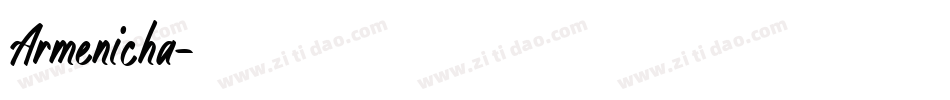 Armenicha字体转换