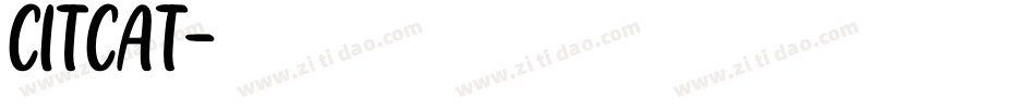 CITCAT字体转换