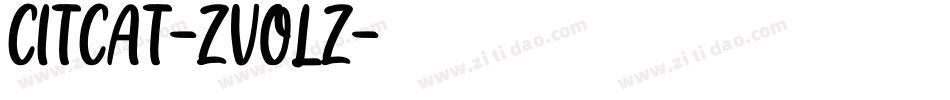 Citcat-ZVoLZ字体转换