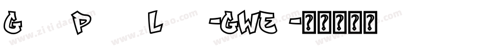 GamePlayerLight-GWEy字体转换