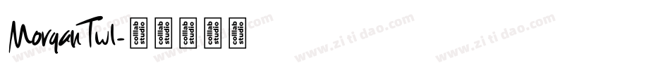 MorganTw1字体转换