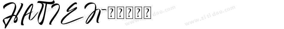 HATIEN字体转换