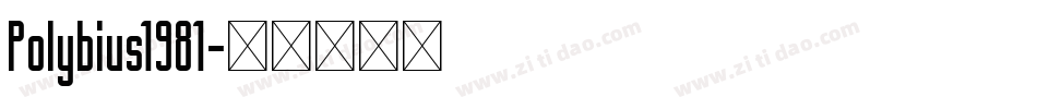 Polybius1981字体转换