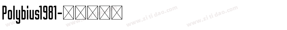 Polybius1981字体转换