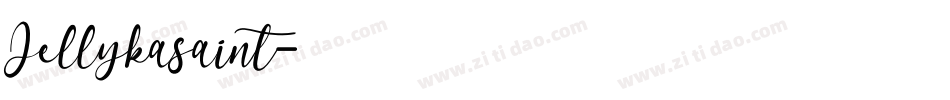Jellykasaint字体转换