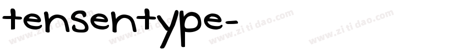 tensentype字体转换