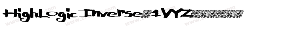 HighLogicInverse-1VYZ字体转换