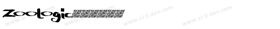 Zoologic字体转换