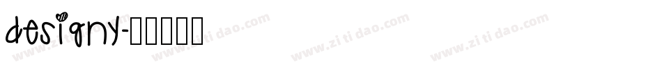 Designy字体转换