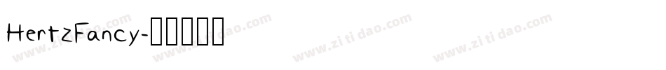 HertzFancy字体转换