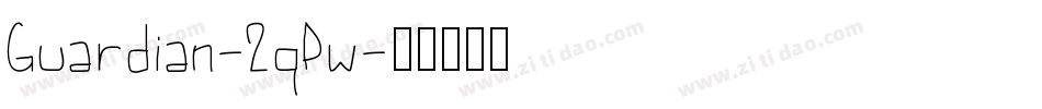 Guardian-2qPw字体转换