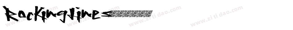 RockingLines字体转换