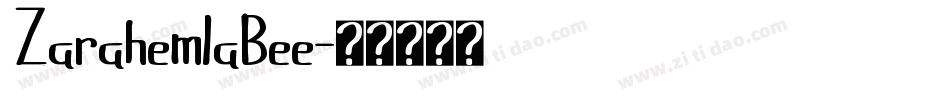 ZarahemlaBee字体转换