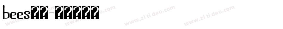bees字体字体转换