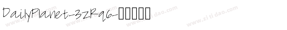 DailyPlanet-3zRq6字体转换
