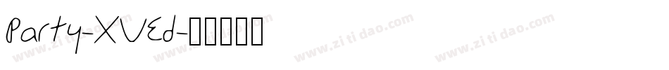 Party-XVEd字体转换