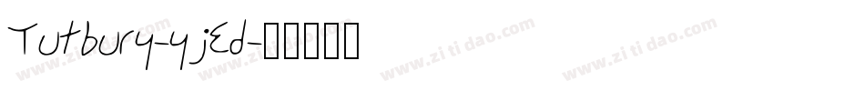 Tutbury-yjEd字体转换