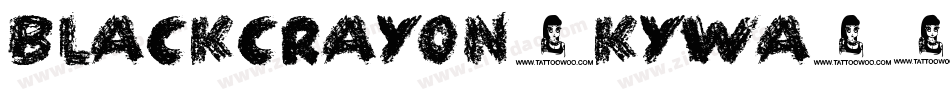 BlackCrayon-KyWA字体转换