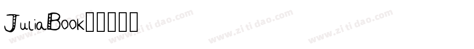 JuliaBook字体转换