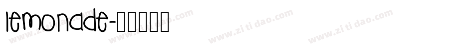 Lemonade字体转换