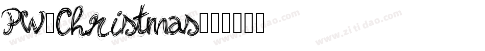 PW-Christmas字体转换