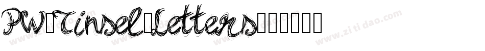 PW-Tinsel-Letters字体转换