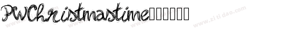 PWChristmastime字体转换