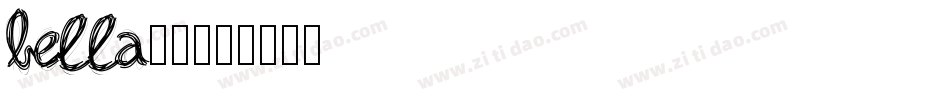 bella字库字体转换