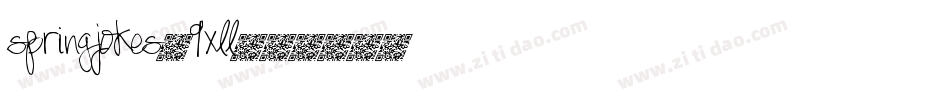 SpringJokes-9xLL字体转换