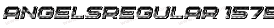 AngelsRegular-157e字体转换