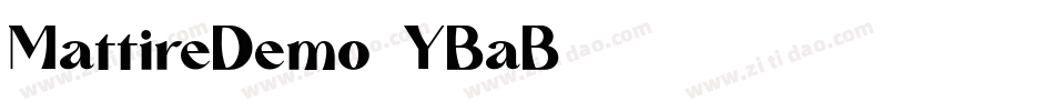 MattireDemo-9YBaB字体转换