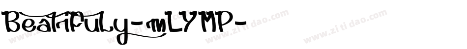 Beatifuly-mLYMP字体转换