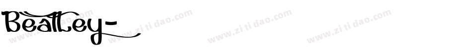 Beatley字体转换