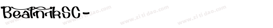 BeatnikSC字体转换