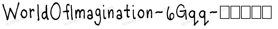 WorldOfImagination-6Gqq字体转换