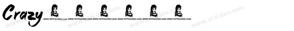 Crazy字体转换